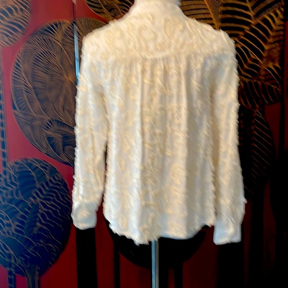 Anthropology Blouse/jacket Xsmall Fits more S/M up to size 36 B hardly worn . - Picture 6 of 12